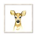 Picture of Woodland Doe _GroupedProduct_Square_Mini_ _GroupedProduct_Square_Framed_Matted_