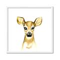 Picture of Woodland Doe _GroupedProduct_Square_Mini_ _GroupedProduct_Square_Framed_Matted_