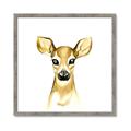 Picture of Woodland Doe _GroupedProduct_Square_Mini_ _GroupedProduct_Square_Framed_Matted_