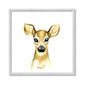 Picture of Woodland Doe _GroupedProduct_Square_Mini_ _GroupedProduct_Square_Framed_Matted_