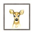 Picture of Woodland Doe _GroupedProduct_Square_Mini_ _GroupedProduct_Square_Framed_Matted_