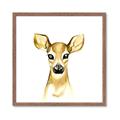 Picture of Woodland Doe _GroupedProduct_Square_Mini_ _GroupedProduct_Square_Framed_Matted_