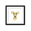 Picture of Woodland Doe _GroupedProduct_Square_Mini_ _GroupedProduct_Square_Framed_Matted_