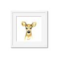 Picture of Woodland Doe _GroupedProduct_Square_Mini_ _GroupedProduct_Square_Framed_Matted_