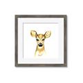 Picture of Woodland Doe _GroupedProduct_Square_Mini_ _GroupedProduct_Square_Framed_Matted_