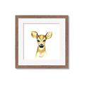 Picture of Woodland Doe _GroupedProduct_Square_Mini_ _GroupedProduct_Square_Framed_Matted_