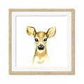 Picture of Woodland Doe _GroupedProduct_Square_Mini_ _GroupedProduct_Square_Framed_Matted_