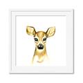 Picture of Woodland Doe _GroupedProduct_Square_Mini_ _GroupedProduct_Square_Framed_Matted_
