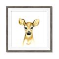 Picture of Woodland Doe _GroupedProduct_Square_Mini_ _GroupedProduct_Square_Framed_Matted_