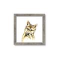 Picture of Woodland Wolf _GroupedProduct_Square_Mini_ _GroupedProduct_Square_Framed_Matted_