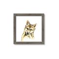 Picture of Woodland Wolf _GroupedProduct_Square_Mini_ _GroupedProduct_Square_Framed_Matted_