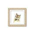 Picture of Woodland Wolf _GroupedProduct_Square_Mini_ _GroupedProduct_Square_Framed_Matted_