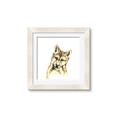 Picture of Woodland Wolf _GroupedProduct_Square_Mini_ _GroupedProduct_Square_Framed_Matted_