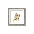 Picture of Woodland Wolf _GroupedProduct_Square_Mini_ _GroupedProduct_Square_Framed_Matted_