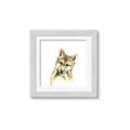 Picture of Woodland Wolf _GroupedProduct_Square_Mini_ _GroupedProduct_Square_Framed_Matted_