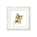 Picture of Woodland Wolf _GroupedProduct_Square_Mini_ _GroupedProduct_Square_Framed_Matted_