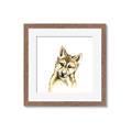 Picture of Woodland Wolf _GroupedProduct_Square_Mini_ _GroupedProduct_Square_Framed_Matted_