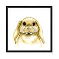 Picture of Woodland Bunny  _GroupedProduct_Square_Mini_ _GroupedProduct_Square_Framed_Matted_