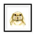 Picture of Woodland Bunny  _GroupedProduct_Square_Mini_ _GroupedProduct_Square_Framed_Matted_