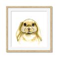 Picture of Woodland Bunny  _GroupedProduct_Square_Mini_ _GroupedProduct_Square_Framed_Matted_