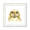 Picture of Woodland Bunny  _GroupedProduct_Square_Mini_ _GroupedProduct_Square_Framed_Matted_