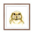 Picture of Woodland Bunny  _GroupedProduct_Square_Mini_ _GroupedProduct_Square_Framed_Matted_