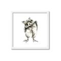Picture of Woodland Owl _GroupedProduct_Square_Mini_ _GroupedProduct_Square_Framed_Matted_