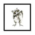 Picture of Woodland Owl _GroupedProduct_Square_Mini_ _GroupedProduct_Square_Framed_Matted_