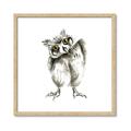 Picture of Woodland Owl _GroupedProduct_Square_Mini_ _GroupedProduct_Square_Framed_Matted_