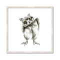 Picture of Woodland Owl _GroupedProduct_Square_Mini_ _GroupedProduct_Square_Framed_Matted_