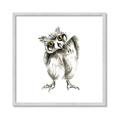 Picture of Woodland Owl _GroupedProduct_Square_Mini_ _GroupedProduct_Square_Framed_Matted_