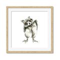Picture of Woodland Owl _GroupedProduct_Square_Mini_ _GroupedProduct_Square_Framed_Matted_