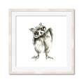 Picture of Woodland Owl _GroupedProduct_Square_Mini_ _GroupedProduct_Square_Framed_Matted_