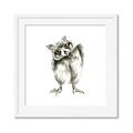 Picture of Woodland Owl _GroupedProduct_Square_Mini_ _GroupedProduct_Square_Framed_Matted_