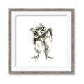 Picture of Woodland Owl _GroupedProduct_Square_Mini_ _GroupedProduct_Square_Framed_Matted_