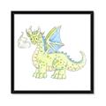 Picture of Dragon  _GroupedProduct_Square_Mini_ _GroupedProduct_Square_Framed_Matted_