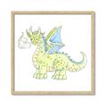 Picture of Dragon  _GroupedProduct_Square_Mini_ _GroupedProduct_Square_Framed_Matted_