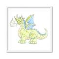 Picture of Dragon  _GroupedProduct_Square_Mini_ _GroupedProduct_Square_Framed_Matted_