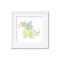 Picture of Dragon  _GroupedProduct_Square_Mini_ _GroupedProduct_Square_Framed_Matted_