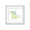 Picture of Dragon  _GroupedProduct_Square_Mini_ _GroupedProduct_Square_Framed_Matted_