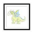 Picture of Dragon  _GroupedProduct_Square_Mini_ _GroupedProduct_Square_Framed_Matted_