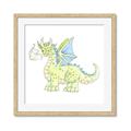 Picture of Dragon  _GroupedProduct_Square_Mini_ _GroupedProduct_Square_Framed_Matted_
