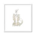 Picture of Playful Kitty _GroupedProduct_Square_Mini_ _GroupedProduct_Square_Framed_Matted_