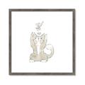 Picture of Playful Kitty _GroupedProduct_Square_Mini_ _GroupedProduct_Square_Framed_Matted_