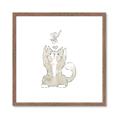 Picture of Playful Kitty _GroupedProduct_Square_Mini_ _GroupedProduct_Square_Framed_Matted_