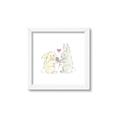 Picture of Playful Bunnies _GroupedProduct_Square_Mini_ _GroupedProduct_Square_Framed_Matted_