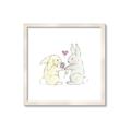 Picture of Playful Bunnies _GroupedProduct_Square_Mini_ _GroupedProduct_Square_Framed_Matted_