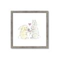 Picture of Playful Bunnies _GroupedProduct_Square_Mini_ _GroupedProduct_Square_Framed_Matted_