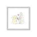 Picture of Playful Bunnies _GroupedProduct_Square_Mini_ _GroupedProduct_Square_Framed_Matted_