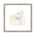 Picture of Playful Bunnies _GroupedProduct_Square_Mini_ _GroupedProduct_Square_Framed_Matted_